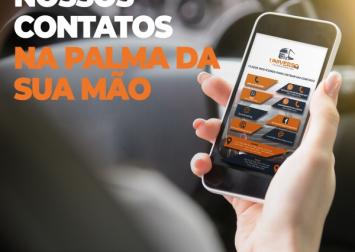 Tenha todos os nossos contatos na palma da sua mão!